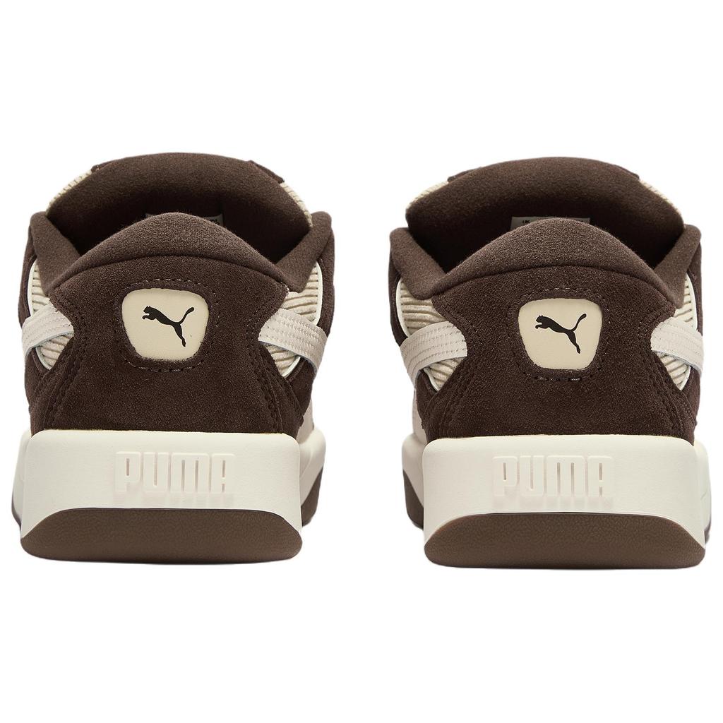 PUMA Park Lifestyle Skateboard Shoes Unisex Low Top Brown Beige