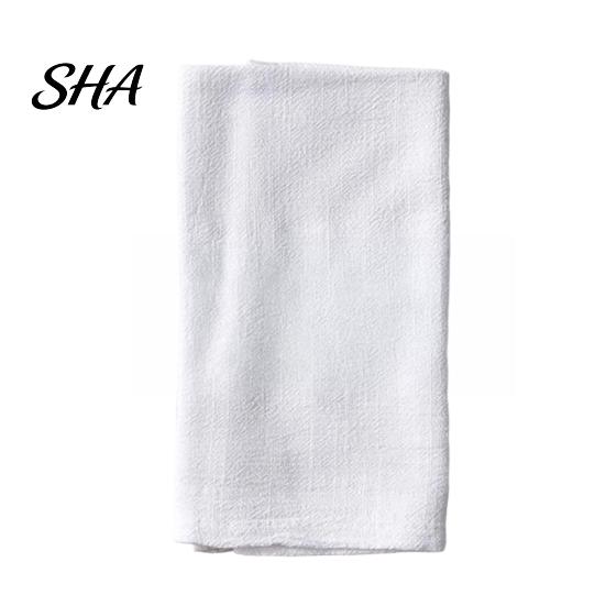Bohemian Linen Napkin Napkin, Rustic Machine Washable Fabric 16 Inch Farmhouse Cloth Style for Dining Table Home Wedding Bridal Shower Baby