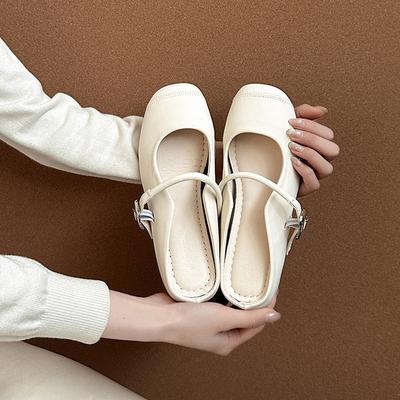 Французские ретро универсальные темпераментные баотоу полушлепанцы женские 2025 лето новые крутые шлепанцы вечерний ветер одинарная обувь