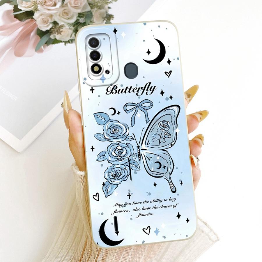 For Itel P37 Pro Vision 2Plus Phone Case Cute Rabbit Liquid Soft Silicone Bumber Shell For Itelp37 Capa Vision2s Back Cover