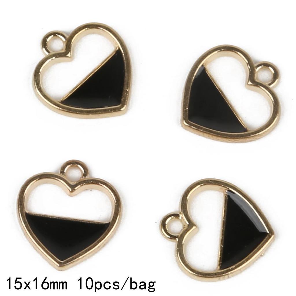 9-12Pcs Multi-Styles Starfish Shell Conch Crown Enamel Charms Pendant For Jewelry Making DIY Bracelet Necklace