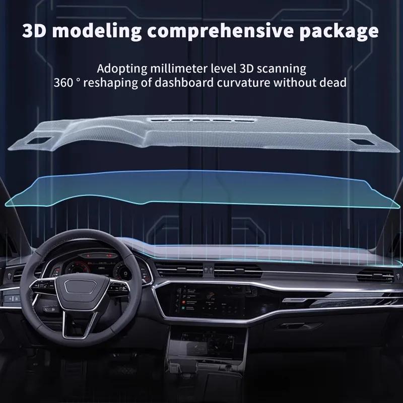 Для Volkswagen ID.4 VW ID4 -2025 Высококачественная накладка на приборную панель Коврик на панель Солнцезащитный коврик Защита от УФ-излучения Коврик на панель Аксессуары