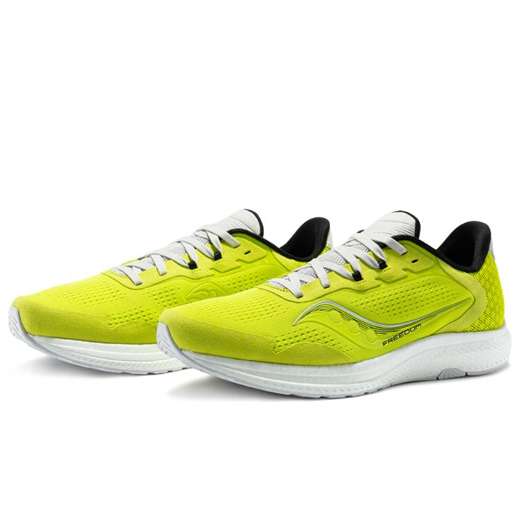 SAUCONY Freedom 4 Текстиль, Синтетическая кожа Амортизация Нескользящая Устойчивая к истиранию Низкие Кроссовки для бега Мужские S20617-55