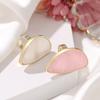 Retro Irregular Agate Resin Ring Fashion Trend New Ring Men and Women