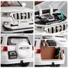 Модель автомобиля Toyota Prado в масштабе 1/24, игрушечный автомобиль из цинкового сплава со звуком и светом для детей, подарок для мальчиков и девочек