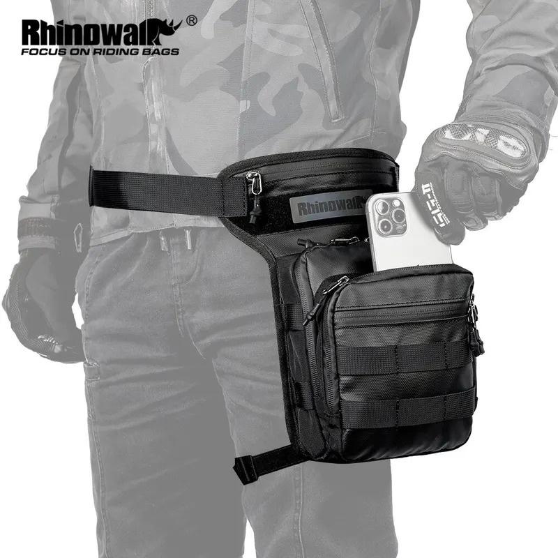 Rhinowalk Мотоциклетная сумка на бедро Поясная сумка Многофункциональная Тактическая дорожная сумка для телефона/мобильного телефона Нагрудная сумка