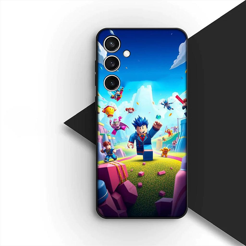 Protective Cover Wallpaper R-Robloxs for Samsung Galaxy A56 A26 A36 A10 A20 A30 A31 A32 A50 A55 A52 A53 A33 A12 A14 Phone Case
