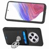 CASENEO C1-9 Phone Case For Xiaomi Redmi 14C 4G/14R 5G/Poco C75 4G Carbon Fiber Texture Leather Back Cover with Card Slots Kickstand