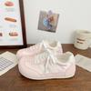 Летние тонкие дышащие туфли для моральной подготовки женские 2025 новые универсальные молочные фуфу маленькие белые туфли на плоской подошве повседневные туфли
