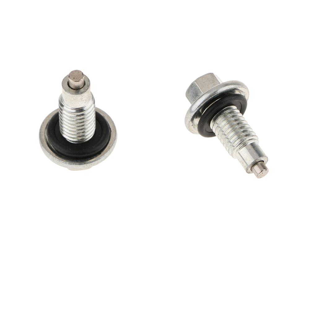 Magnetic Oil Drain Bolt Metal Engine Oil Pan Plug Gasket Anti Friction Oil Plug for Car Maintenance