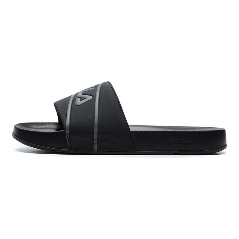 Fila Drifter Outdoor Ретро сандалии-слайды на толстой подошве, устойчивые к запаху, мужские сандалии черные F12M226501FBK