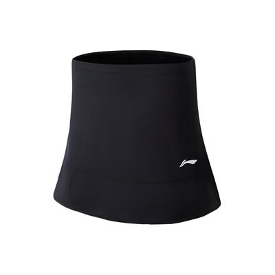Li Ning Badminton Series однотонные быстросохнущие шорты-юбки женские черные ASKS144-4