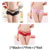 Women's Panties Open Crotch Thongs Sexy Hollow Briefs Underwear Erotic T-Backs Sweet Crotchless Seamless Panty