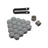 20Pc 17Mm Car Wheel Lug Nut Cover Bolt Protector Screw Cap Trims W/ Removal Tool