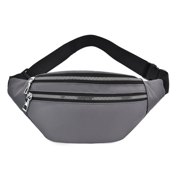 Women Fashion Waist Bag Pack Oxford Hip Bum Bag Men Banana Bag Belt Pocket Bag