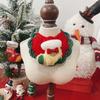 Pet Bib Santa Claus Cat Dog Holiday Gift Drool Towel Plush Snowman Scarf Dog Accessories for Small Dogs Puppy Accessories