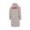 Li Ning Glory Series Windproof Water-Repellent Hooded Logo Down Jacket Unisex Outerwear AYMV659-6