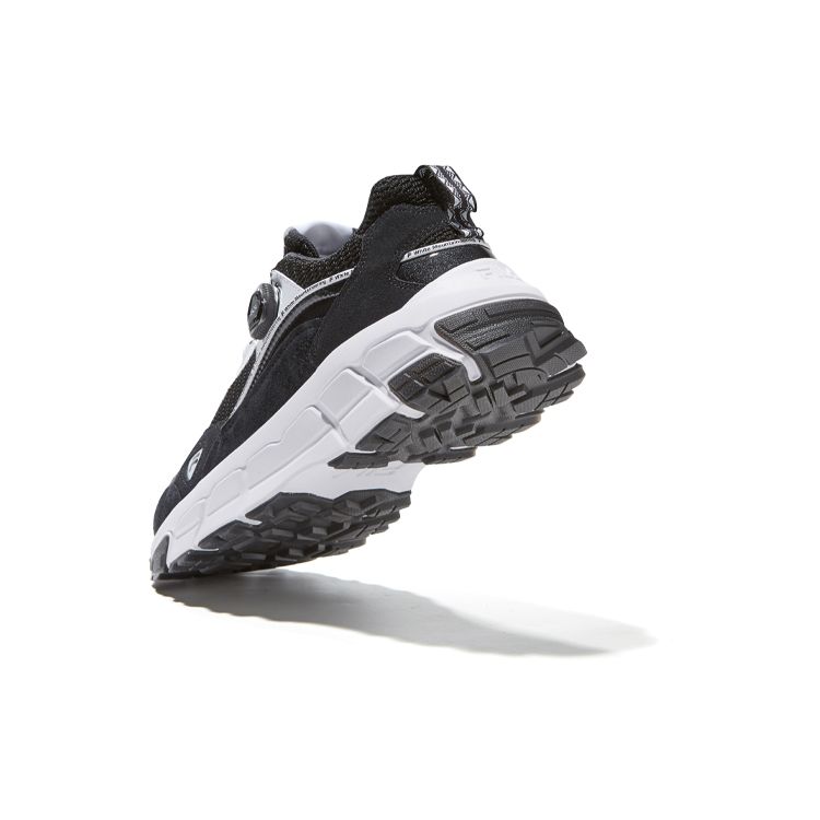 White Mountaineering X Fila Fusion Sky Runner Совместная Лимитированная Серия Низкие Папины Кроссовки Женская кроссовка Черный T12W044108FBW