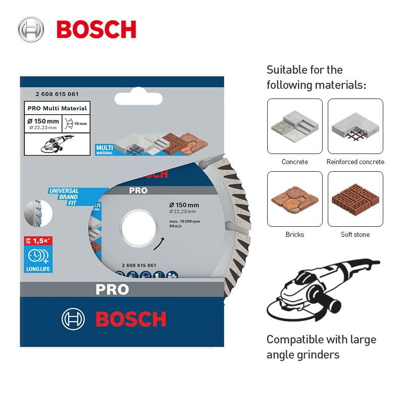 Bosch Серия PRO Универсальный отрезной диск по мрамору Пильные диски для различных материалов Алмазный отрезной диск
