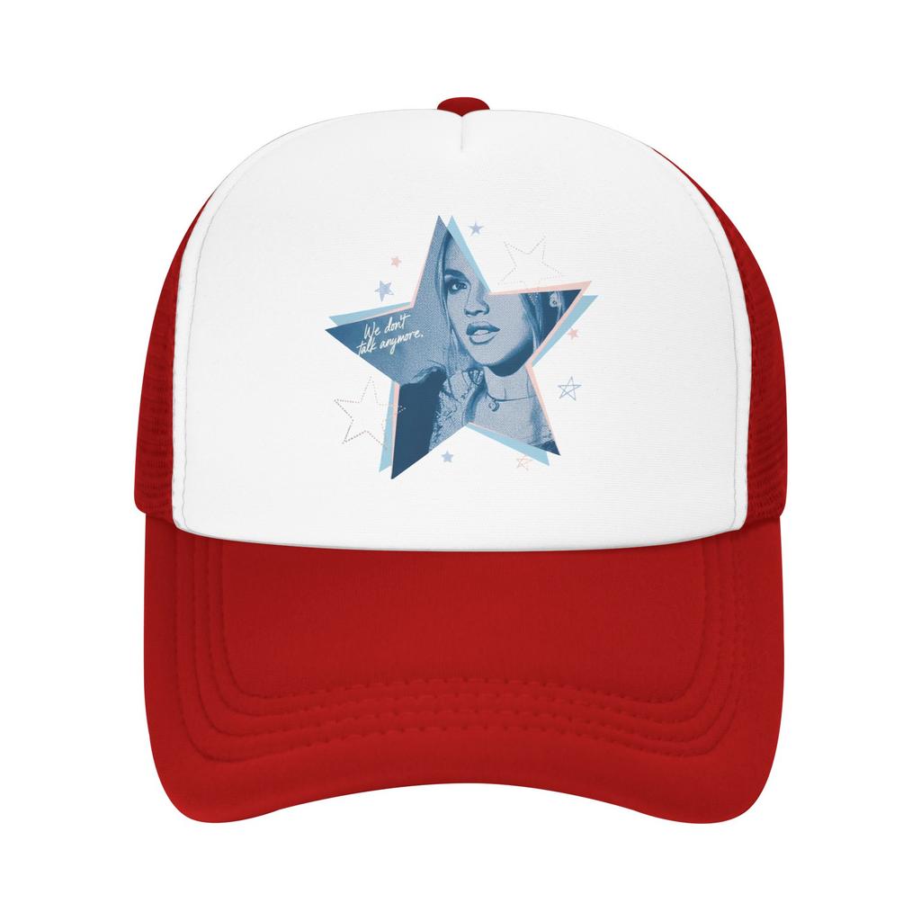 We Dont Talk Anymore Freya Skye Mesh Baseball Caps Adult Sport Sun Caps Hats Adjustable Summer Trucker Hats