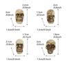 20pcs Decoration Props Mini Skulls Flowerpot Decor Skull Rocks Small Skeleton Head  Halloween