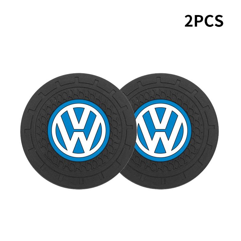 Car Non-Slip Water Cup Coaster Waterproof Bottle Holder Car interior Accessories For Volkswagen Golf GTI MK1 MK2 MK3 MK4 MK5 MK6 MK7 MK8