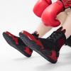 Унисекс боксерские ботинки Противоскользящие ботинки для борьбы Боевые боксерские ботинки Мужские ботинки для верховой езды Мотоциклетные ботинки Женские ботинки для соревнований по борьбе
