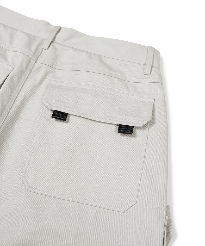 IEY Tool Over Cargo Pants Light Gray