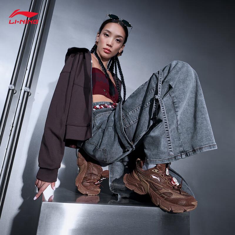 Li-Ning Ретро-кроссовки для женщин «Межзвездные»