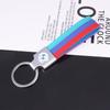 BBKQ7 Leather Car Key Keychainn Pendant Holder Gift For BMW M Performance E46 G80 F48 E84 G01 F30 G11 X1 X3 X5 X6 G07 Auto Accessories