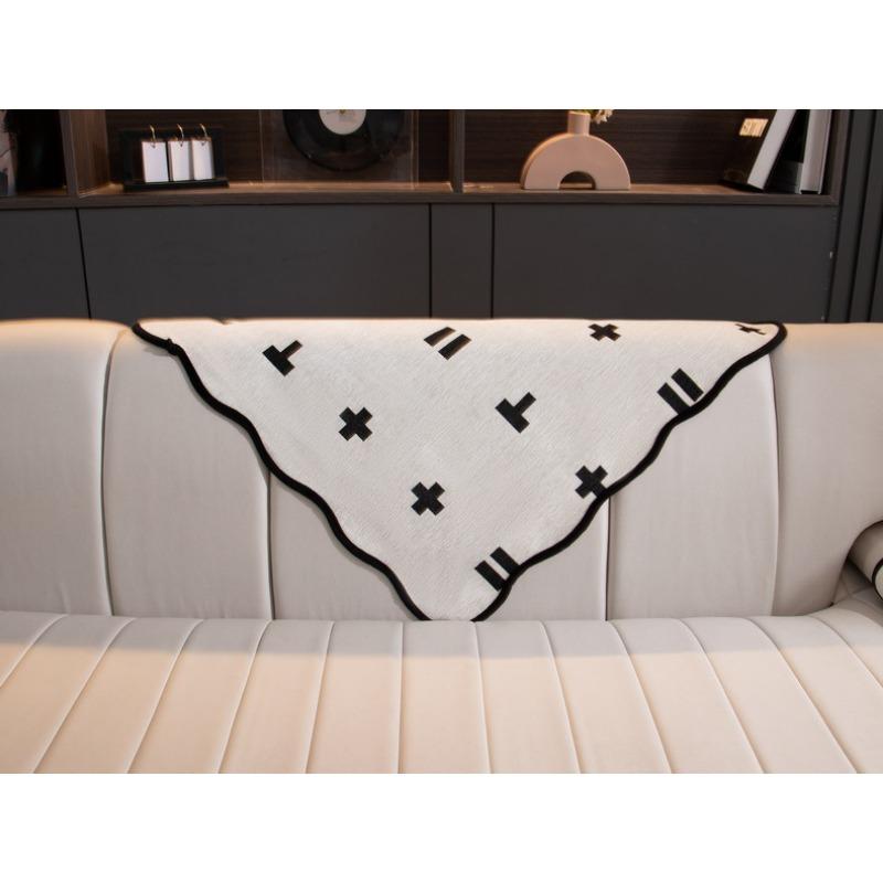 Подушка для дивана, высококачественная универсальная новая шенилловая нескользящая подушка, простой кожаный чехол для дивана, тканевое полотенце