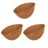 Hot 25/30/35cm Hanging Coconut Flower Pot Basket Liners Garden Planter Coconut