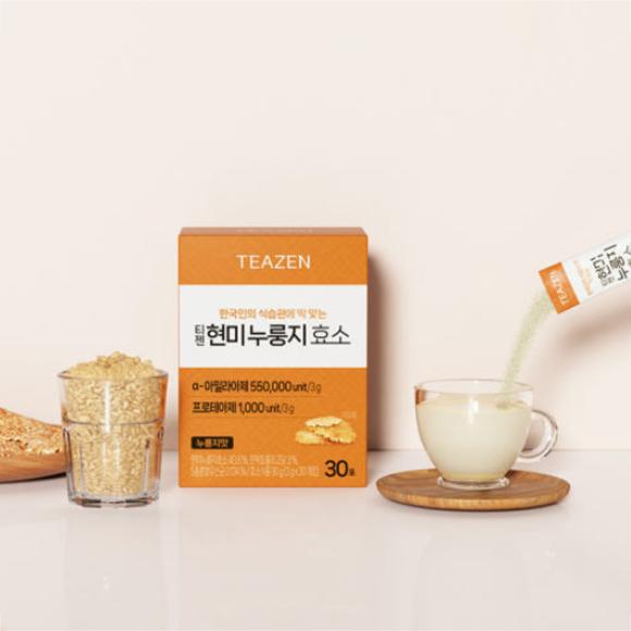 Teazen Brown Rice Nurungji/Scorched Rice Enzyme 3g (3 Options)