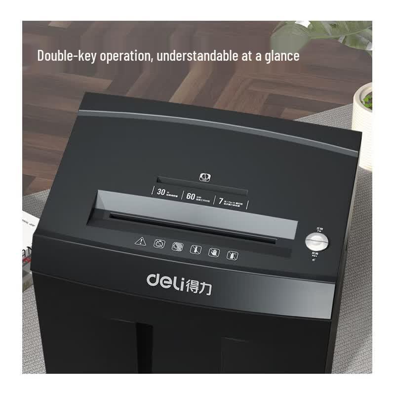 Deli P-6 Commercial High-Security Paper Shredder CN plug (adapter included)