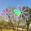 1 шт. детские игрушки для детского сада, светоотражающие меняющиеся ветряные мельницы, ветряная мельница для улицы