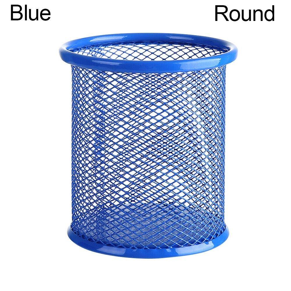 Multicolor Office/School Desk Tidy Storage Case Mesh Pen Pot Pen Holder Stationery Organiser