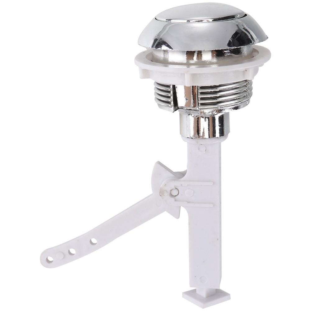 Practical Push Button Flush Toilet Hotel Rods Separated Type 12x10x5.5cm For Home Plastic Push Buttons Replacement
