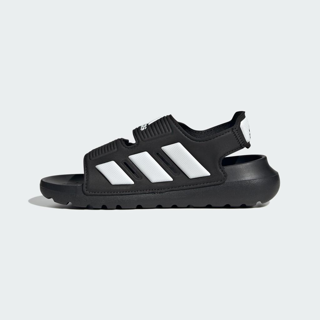 adidas Подростковые плавательные шлепанцы Junior Alta Swim Sports Sizes Boys и Core Black 2.0, 17-22см, для девочек, MCS39, черный/белый/основной (ID2839), 19,0 см
