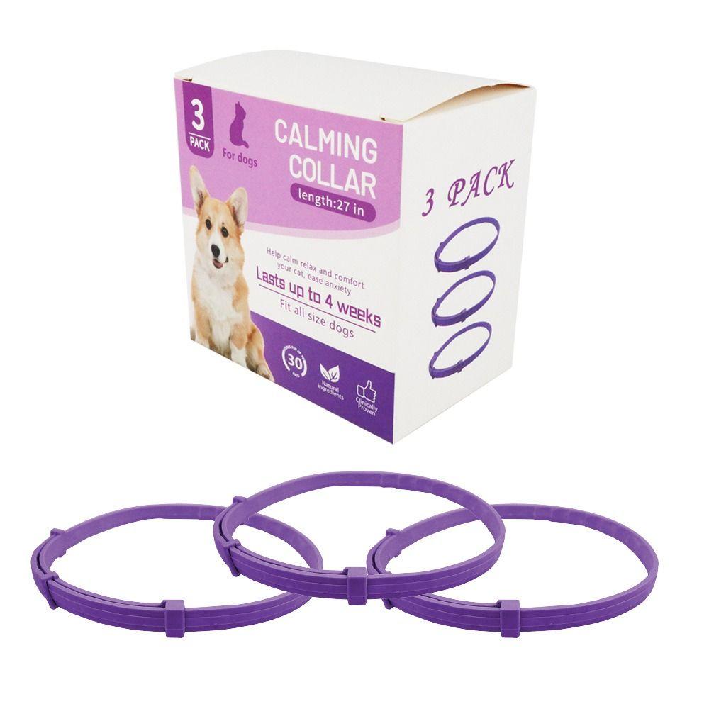 TPR Pet Успокаивающий ошейник Регулируемые товары для животных Портативное ожерелье для собак и кошек Кошки