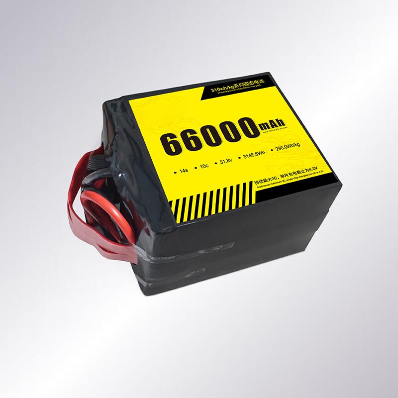 Jiangming Aviation 66000mAh 14S Semi-Solid Drone Battery