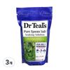 Dr. Teal's Pure Epsom Salt Soaking Solution Bath Salt Eucalyptus & Spearmint Flavor, 450g, 3 Pieces