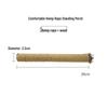 Parrot Tiger Skin Perch & Chewing Toy for Cockatiels & Budgies - Bird Claw Sharpening Stick