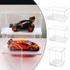 Acrylic Display Case with Door Collectibles Assemble Showcase Display Action Figures Toys Storage Organizing Desktop Storage Home Storage