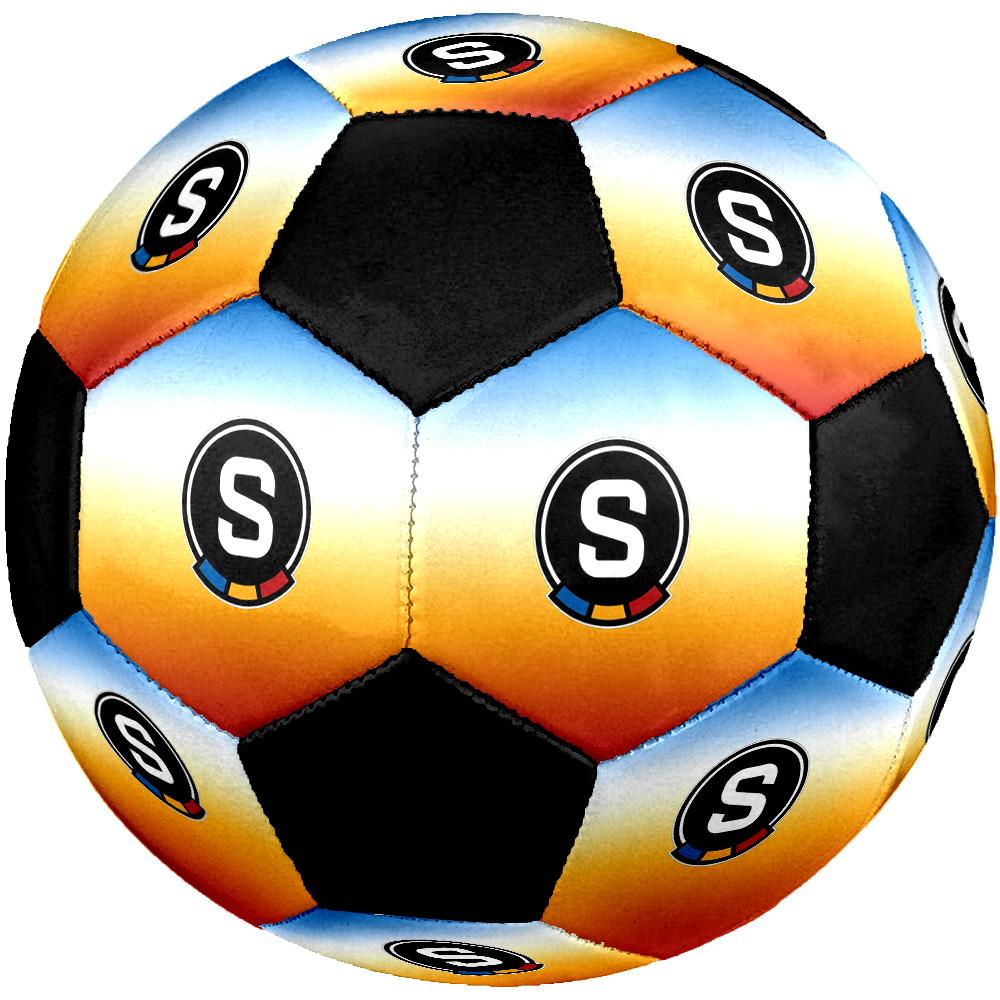 AC Sparta Prague Soccer Ball Colorful All Ages Machine Stitched PVC Competition Ready Durable High-Bounce.SIZE5