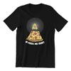 Pizza All Seeing Eye Graphic T-shirt