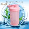 Protein Shaker Cup with Blender Ball 500ml Wide Mouth Shaker for Easy Mixing Portable Whey Protein Shaker Bottle for Sports Travel Camping