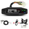 AD Motorcycle Digital Dash Universal GPS Speedometer KM/H with Turn Signal Light Voltmeter Oil Gauge Tachometer Tacho Meters