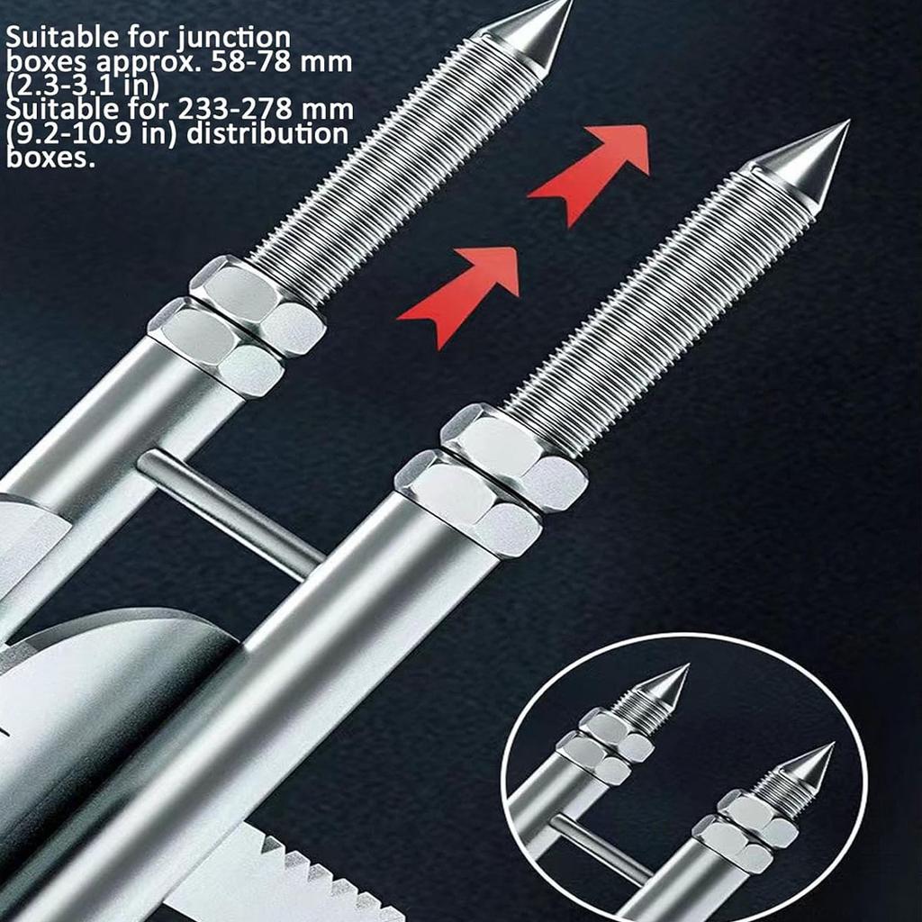 Инструмент для заправки проводов, прочные инструменты для заправки кабелей с противоскользящим зубом пилы, инструмент для скручивания инструментов для распределительной коробки