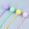 Bite Resistant Cat Cotton Rope Ball Wear Resistant Cat Colorful Ball Toy  Self Happy