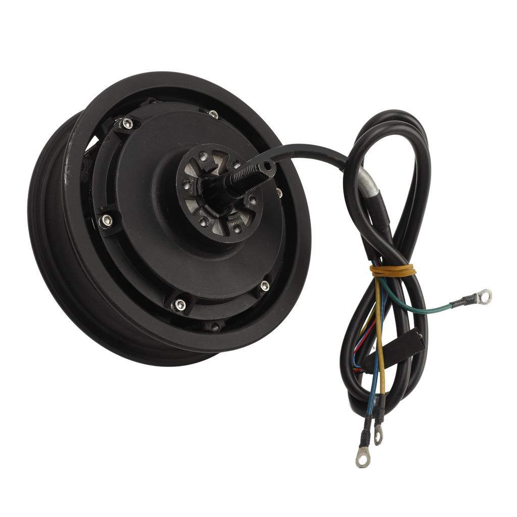 Мотор-колесо с дисковым тормозом 10 дюймов 800–2200 Вт Бесщеточный мотор-колесо для мотоцикла, электровелосипеда, электросамоката 48–72 В